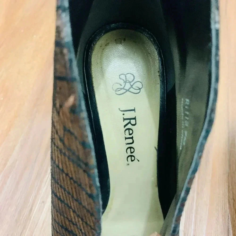J. Renee Rilla Open Toe Booties - Picture 7 of 11